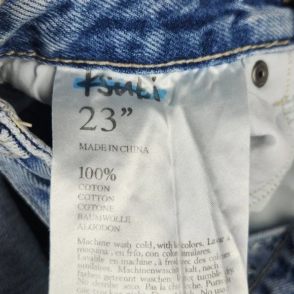 Ksubi Jeans Womens Size 23 Playback Authentik Kut Out High Rise Blue Denim